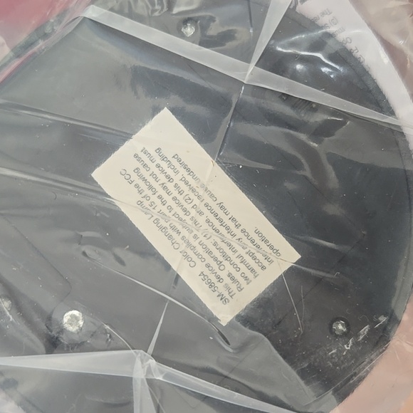 Brand new never used battery operated silver glitter, lava lamp - Picture 3 of 4